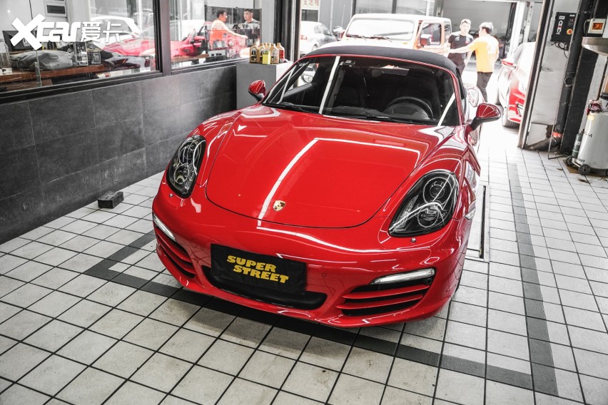 保时捷Boxster981更换美孚1号0W-40全合成机油