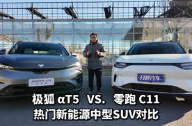 极狐阿尔法T5对比零跑C11，热门新能源SUV谁更全能？