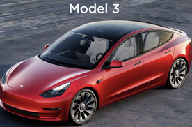 特斯拉Model 3中期改款，外观更帅，内饰用料更厚道