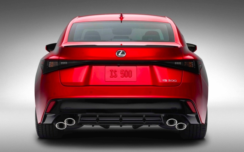 雷克萨斯IS 500 F Sport特别版官图，V8引擎，限售500台