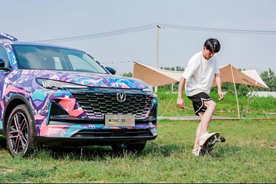跨界玩起来！长安第二代CS55PLUS携手Keep打造夏日野奢露营