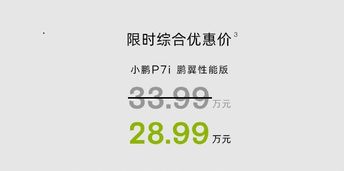 限时优惠5万，小鹏 P7i 鹏翼性能版能入手了吗？
