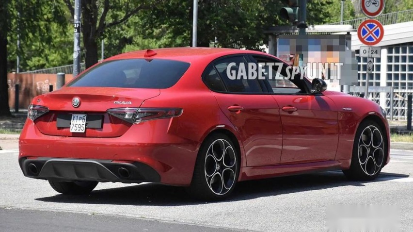 或是最运动B级车？中期改款阿尔法·罗密欧Giulia实拍图曝光