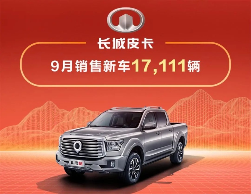 卖出93642辆车，长城汽车9月销量涨回来了，“金九银十”劲够大