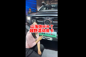 越野混动皮卡 长城山海炮HI4-T