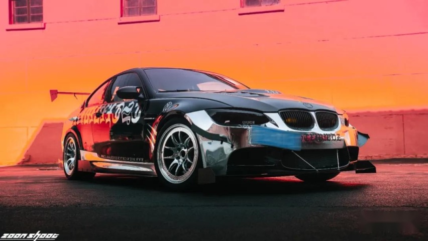 战斗格宝马M3 E92上路，感受下4.0升V8大排自吸的魅力