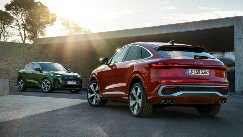 大改Q5 Sportback现身亮相，性能轿跑SQ5 Sportbac