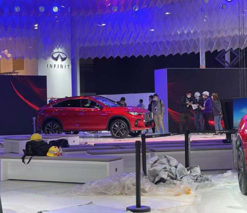 2021上海车展前瞻，英菲尼迪QX55实拍