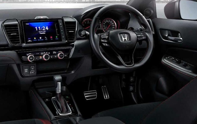 全新本田City Hatchback实车 搭载1.0T发动机
