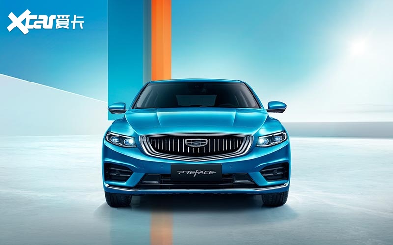 吉利preface车型官图公布,宽体轿跑颜值不凡