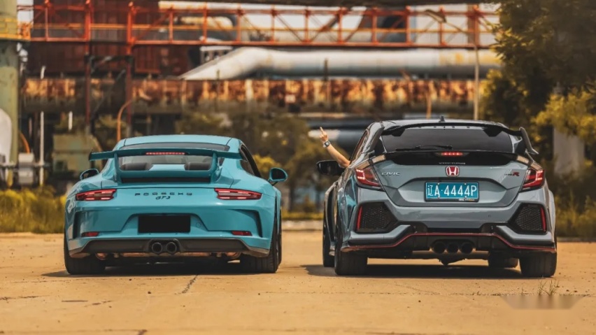 谁敢对保时捷911 GT3竖中指？沈阳车友的百万思域王就是国内天花板