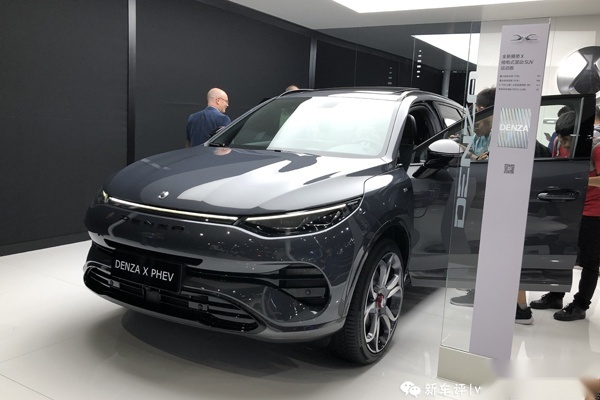 广州车车展：腾势X28.98万起，比亚迪和奔驰找对感觉？