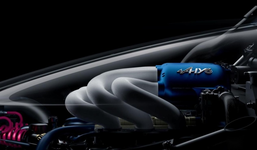 解读Alpine Hy6 V6，加氢气的内燃机，不同于氢燃料电池