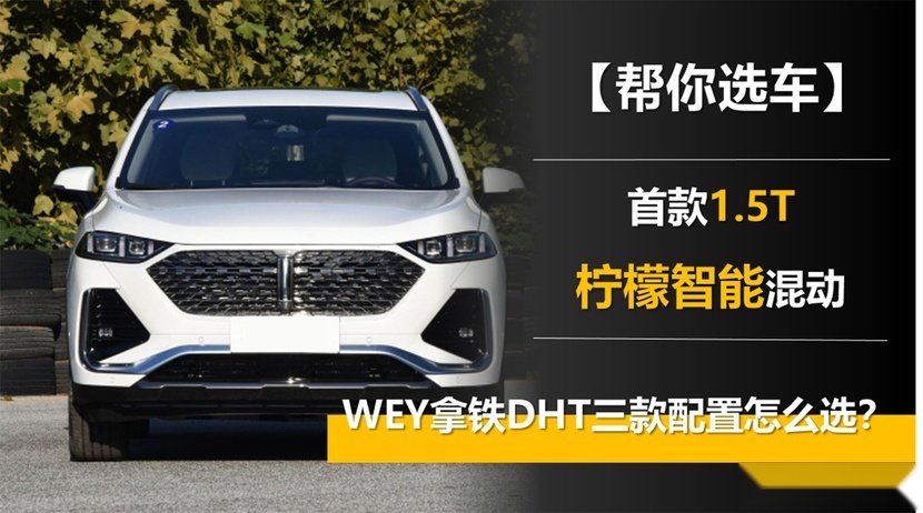 【帮你选车】首款1.5T柠檬智能混动 WEY拿铁DHT三款配置怎么选？