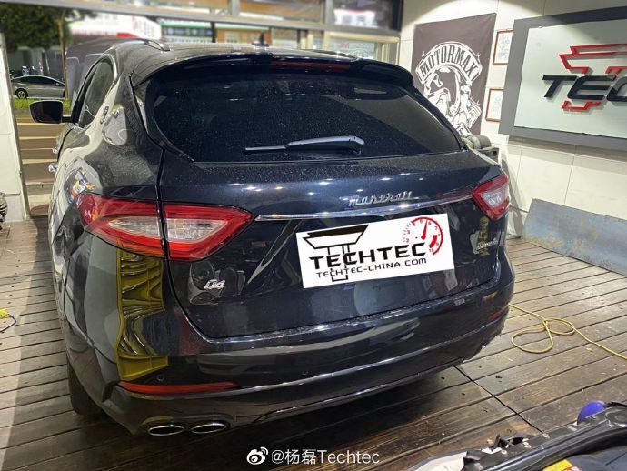 玛莎拉蒂Levante刷ECU改装德国Techtec刷电脑