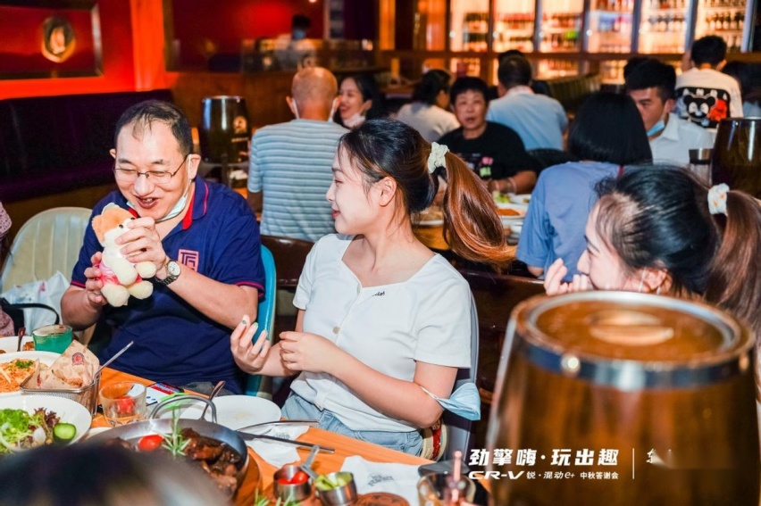 劲擎嗨·玩出趣 东风本田CR-V 锐·混动 e+ 武汉区域中秋答谢会 圆满落幕