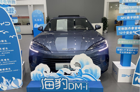 4S店实拍海豹DM-i，主打年轻运动，上市两周销量近800台