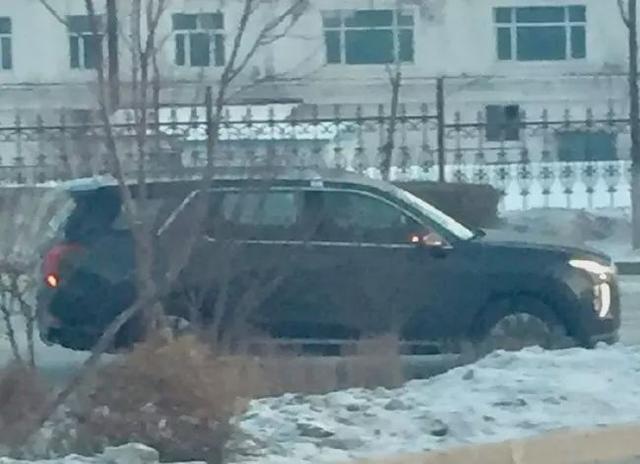 现代旗舰中大型SUV亮相,搭3.8L V6发动机