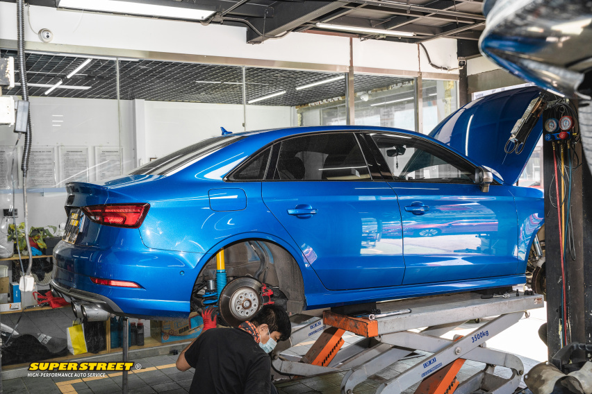 高低软硬全兼顾，奥迪S3改装BILSTEIN B16绞牙避震