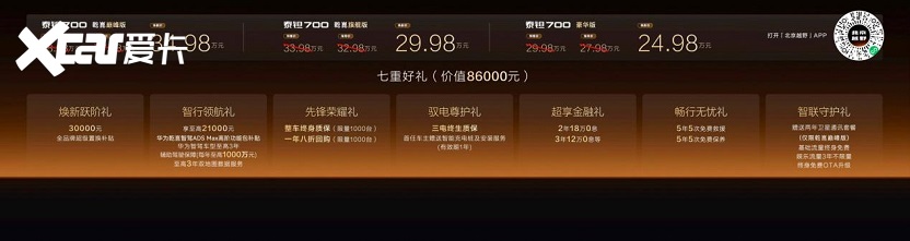 焕新价24.98万起 北京越野泰钽700正式上市!