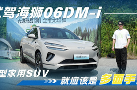 试驾海狮06DM-i，中型家用SUV就应该是多面手