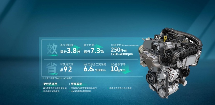途观L 1.5T净效发动机车型上市 建议零售价19.98万元