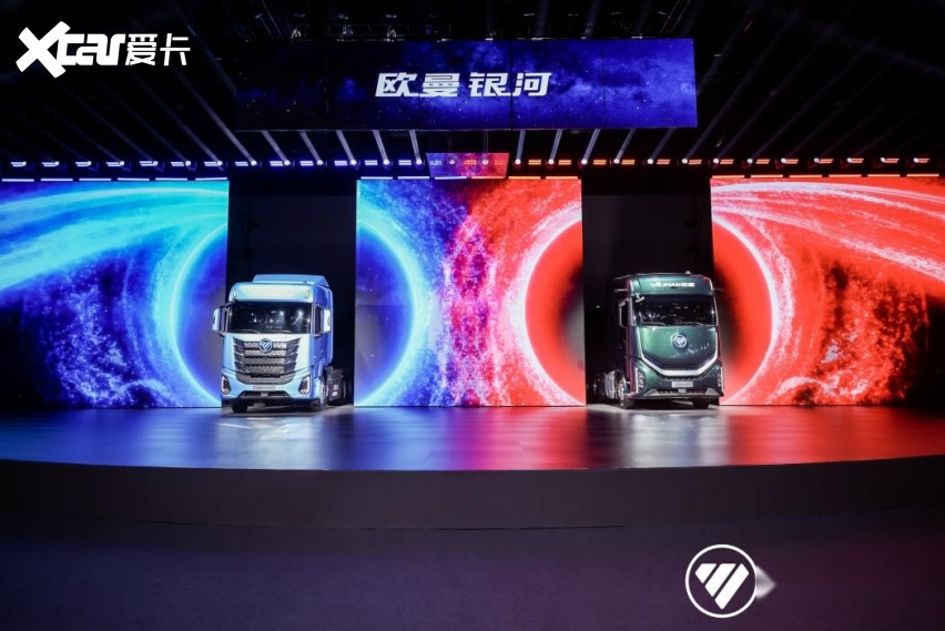 混动3.0时代王者降临！欧曼银河全新一代混动重卡，重塑物流运输新生态
