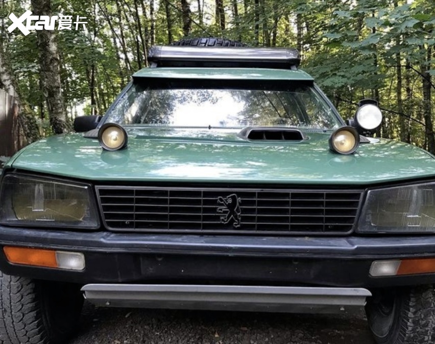 标致505也有人玩,而且还是升高改越野-爱卡汽车爱咖号