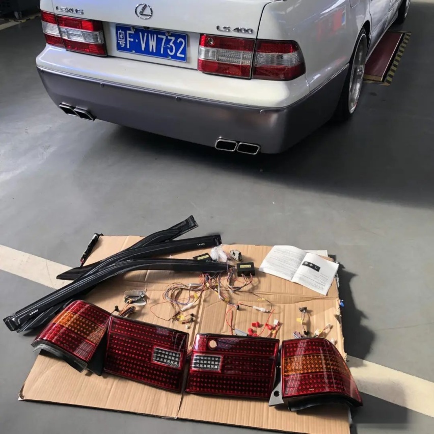 00后偏爱98年雷克萨斯LS400，追逐内心的自己才是真情怀
