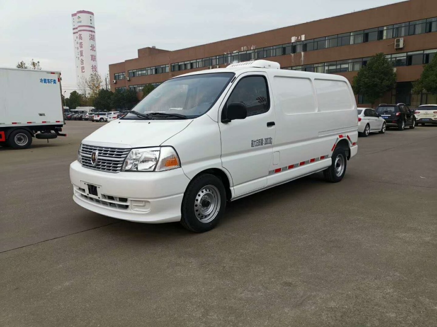 金杯面包冷藏车-国六蓝牌小型冷冻车
