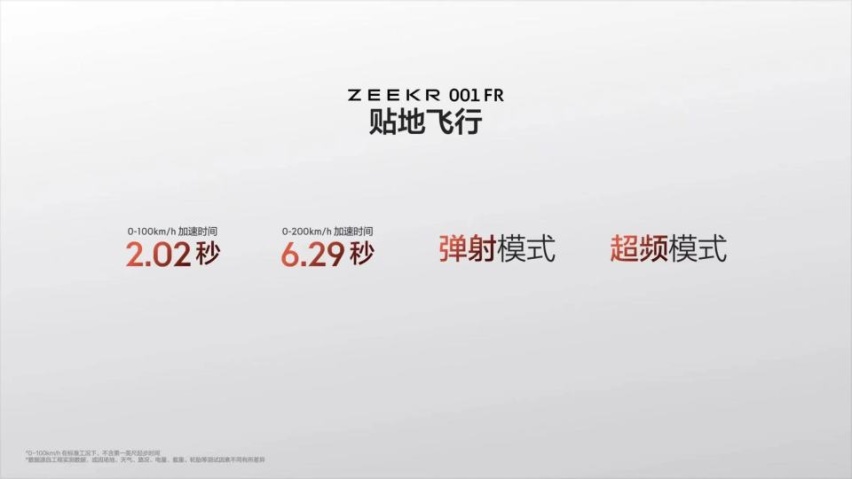 极氪001 FR官方零售价为76.9万元起