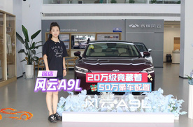 探店风云A9L：20万级竟藏着50万豪车配置？