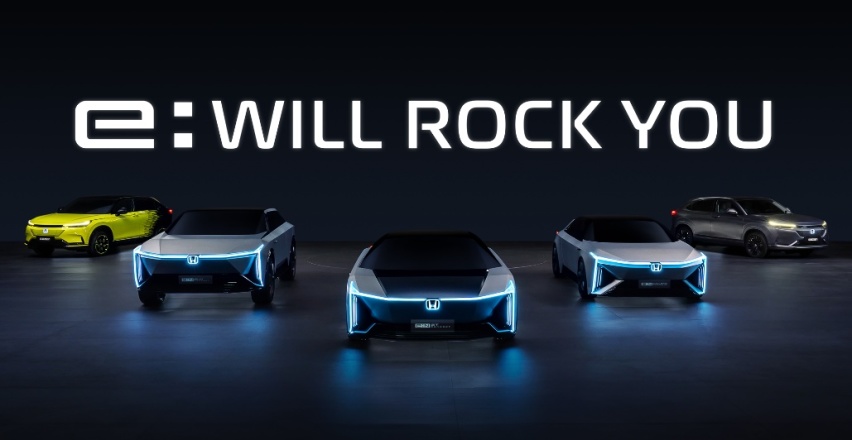 东风Honda的e:NS1和广汽Honda的e:NP1全球首发，2022年春季上市