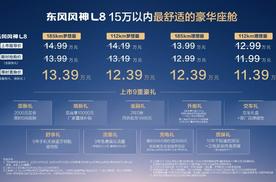 “大家好智混SUV”东风风神L8上市，限时置换价11.39万元起