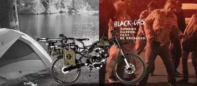 美国公司研发的生存摩托车，越野迷的最爱，动力由力帆提供