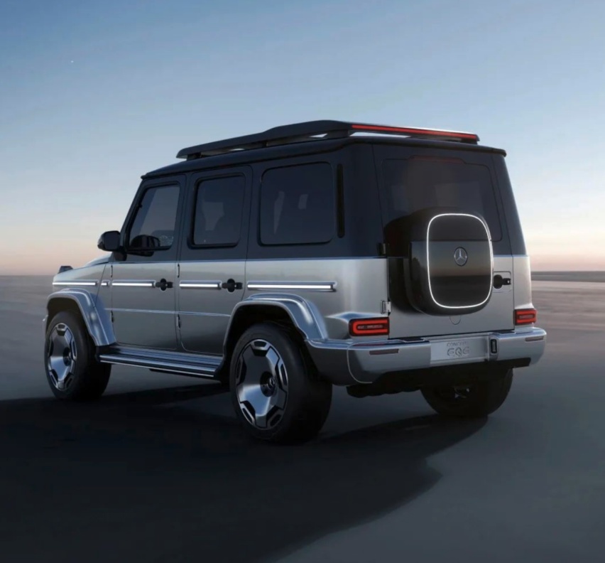 迈巴赫EQS SUV、电动大G等纯电新车齐亮相,加速触电的奔驰太可了!
