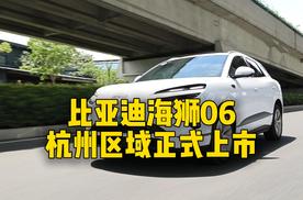 比亚迪海狮06，杭州区域正式上市
