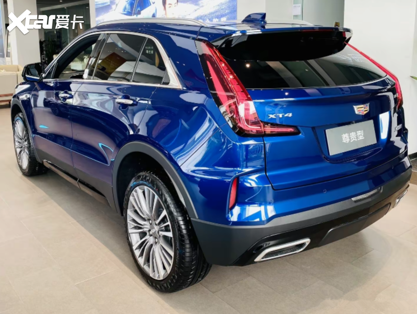新款凯迪拉克xt4实车到店,售价22.97万起