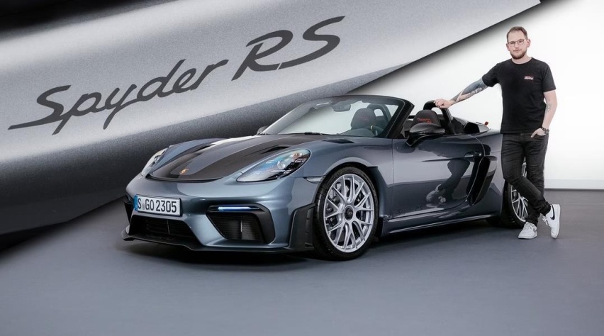 保时捷718 Spyder RS，2.0T换4.0L发动机，转速900