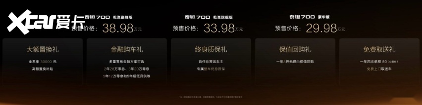 29.98万起！泰钽700预售 解锁智能越野3.0新赛道