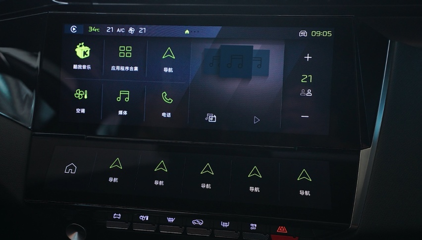 【标致408X长测26】标致408X中控两个屏，副屏有啥用？