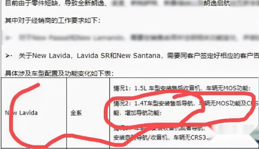 朗逸陷入“减配门”,又一款神车要步帕萨特后尘?
