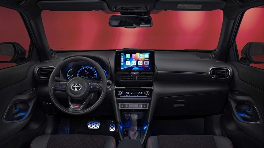 搭载三缸混动系统 欧版丰田Yaris Cross GR Sport官图
