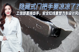 隐藏式门把手凉凉了？工信部直接出手 安全红线重塑汽车设计风向