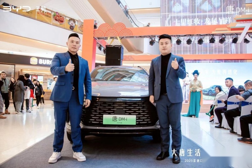 大唐生活家 为爱再进化，2025款唐DM-i长春上市  售价17.98