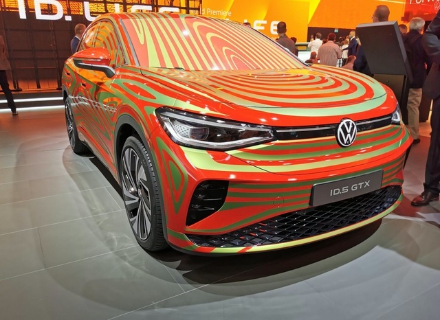 大众ID.5 GTX纯电也有轿跑SUV