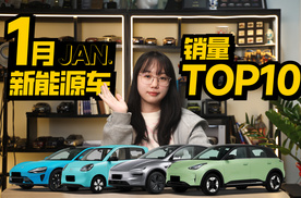 1月新能源车销量TOP10，吉利星愿成最大黑马！Model Y退居第二