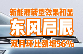 东风日产启辰5、6双月销量环比劲增56%，新能源转型初见成效