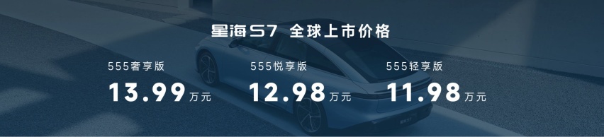 练俊杰「冠军座驾」！风行星海S7售价11.98万元起全球上市