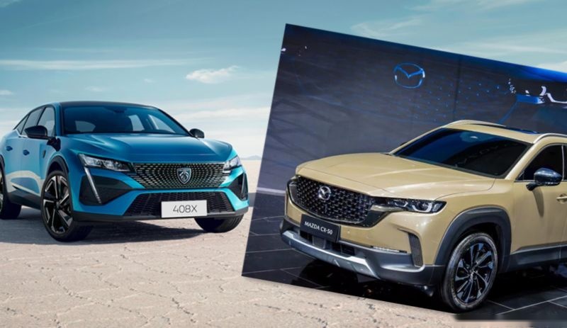 令人心动的两款新车，马自达CX-50还有标致408X该怎么选？